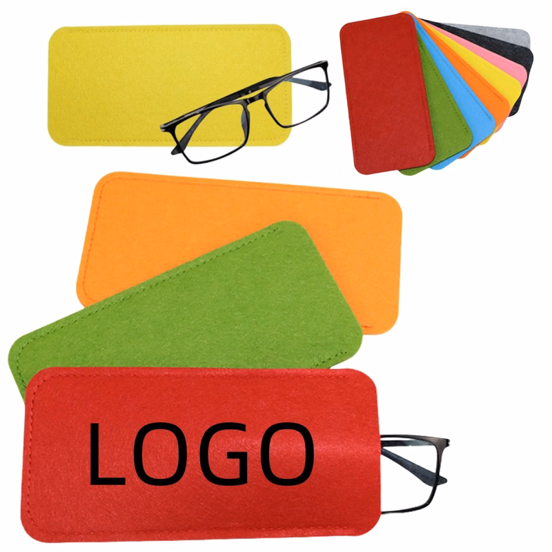 Square Felt Eyeglasses Bag