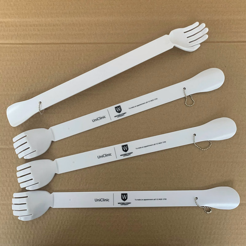 Plastic Back Scratchers with Shoe Horns