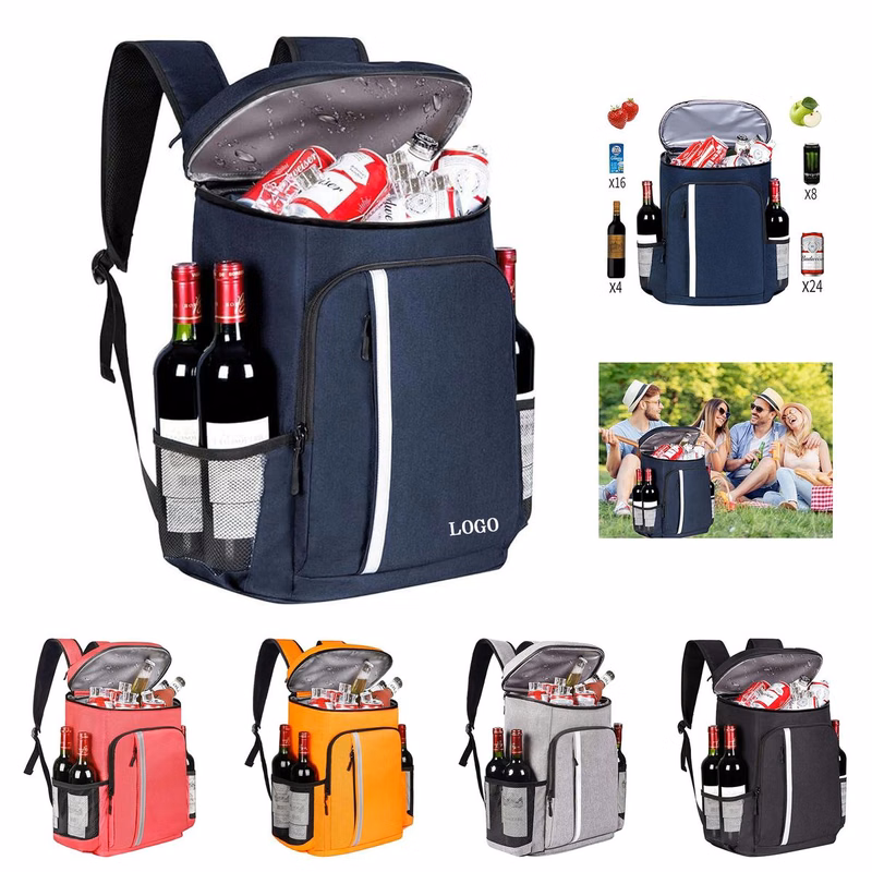 30 Cans Leakproof Insulated Waterproof Cooler Backpack