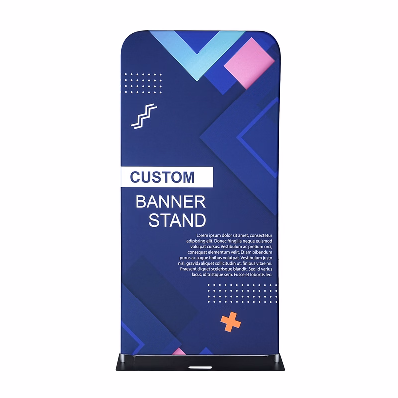 Tension Fabric Display – Double-Sided Graphic With Hardware