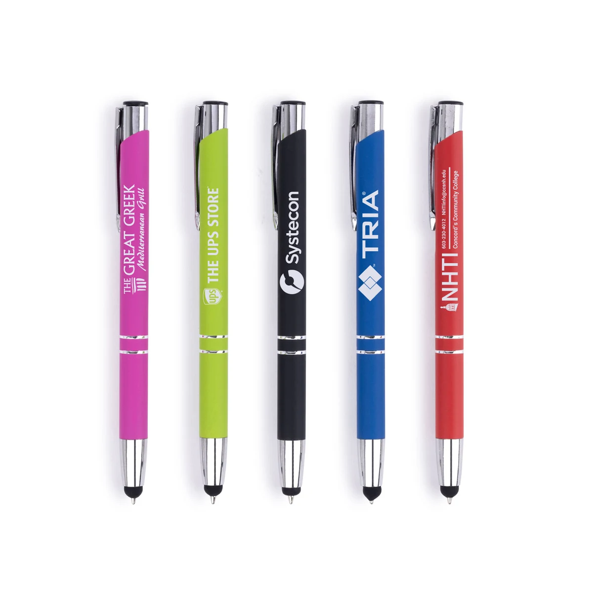 Monica Stylus Click Metal Pen (CLOSEOUT) 1