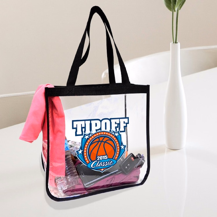 Gameday Clear Open Shoulder Tote