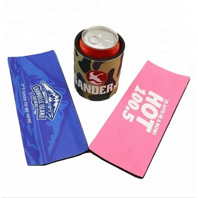 Full Color Printed Slap Can Cooler 1