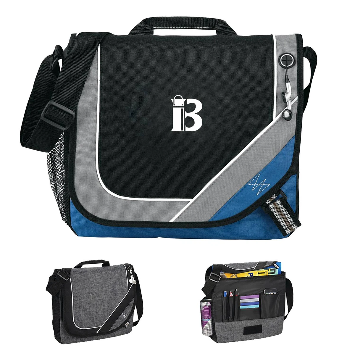 Oxford Messenger Crossbody bag With Earphone Hole 1