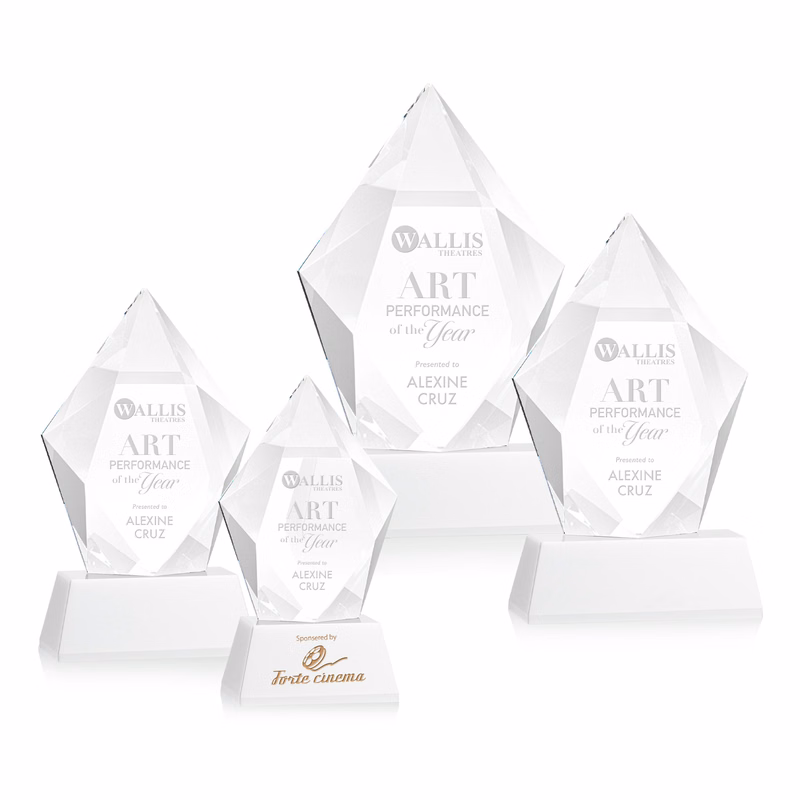 Devron Award on Base - White