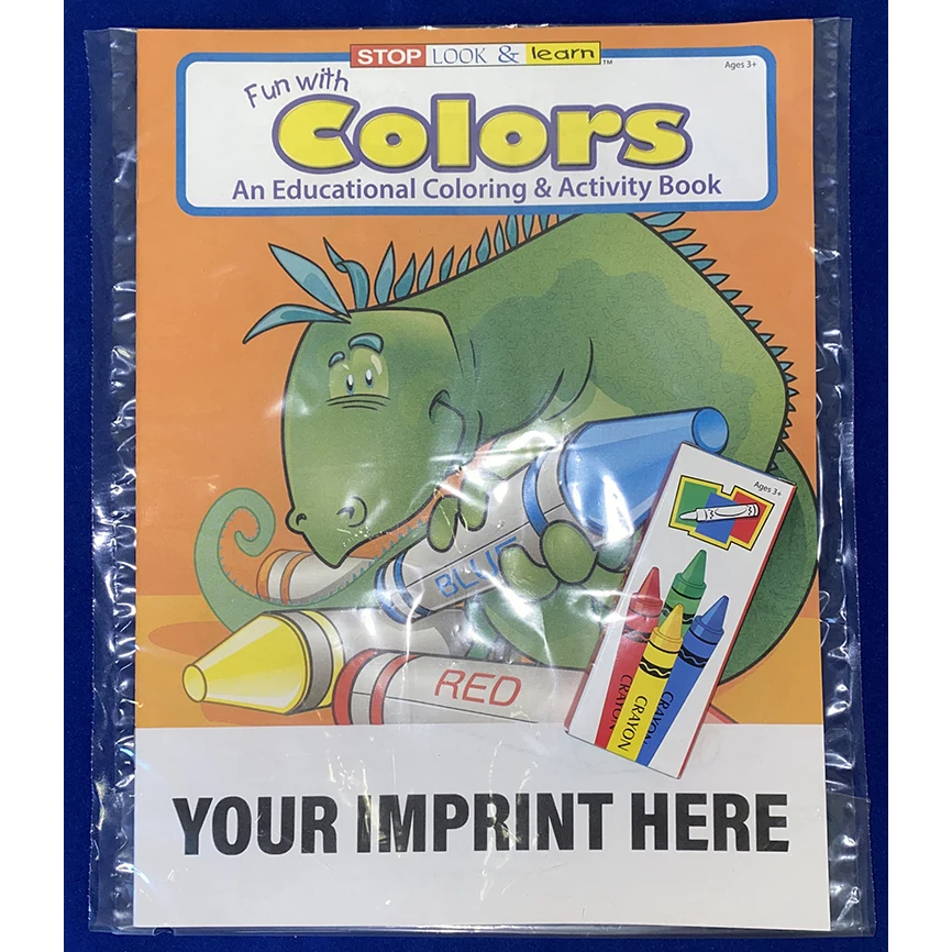 COLORING SET - Fun With Colors Coloring Book Fun Pack 1