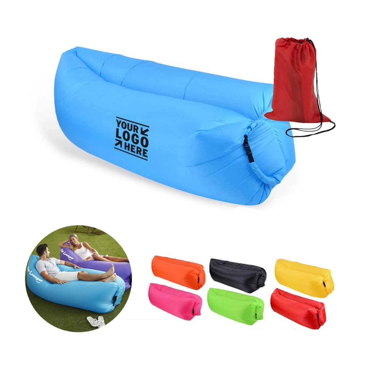 Big Lazy Inflatable Lounger 1