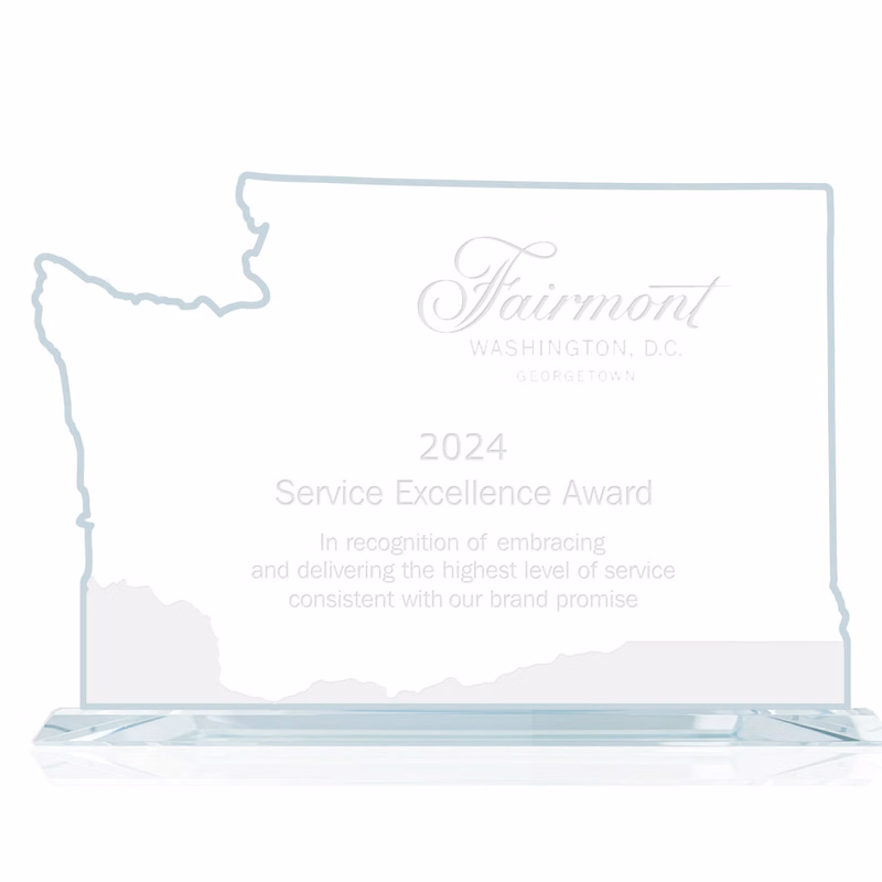 State Map Award -  Washington