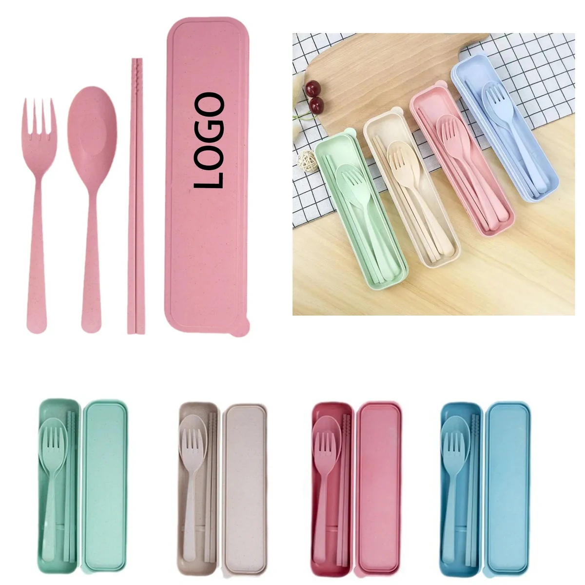 Portable Tableware Three Piece Set 1