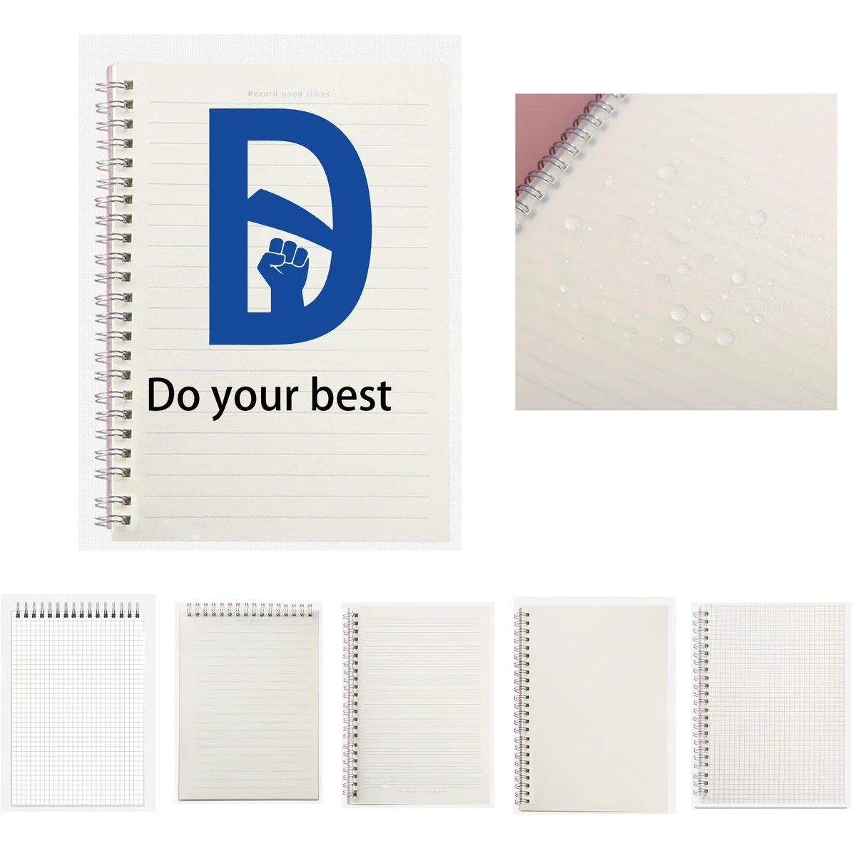 A5 11.42"x8.27" Loose Leaf Paper Notebook 1