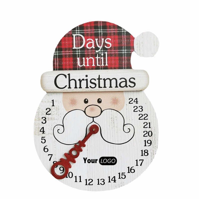Reusable Wooden Countdown Calendar 16.75x12.75"