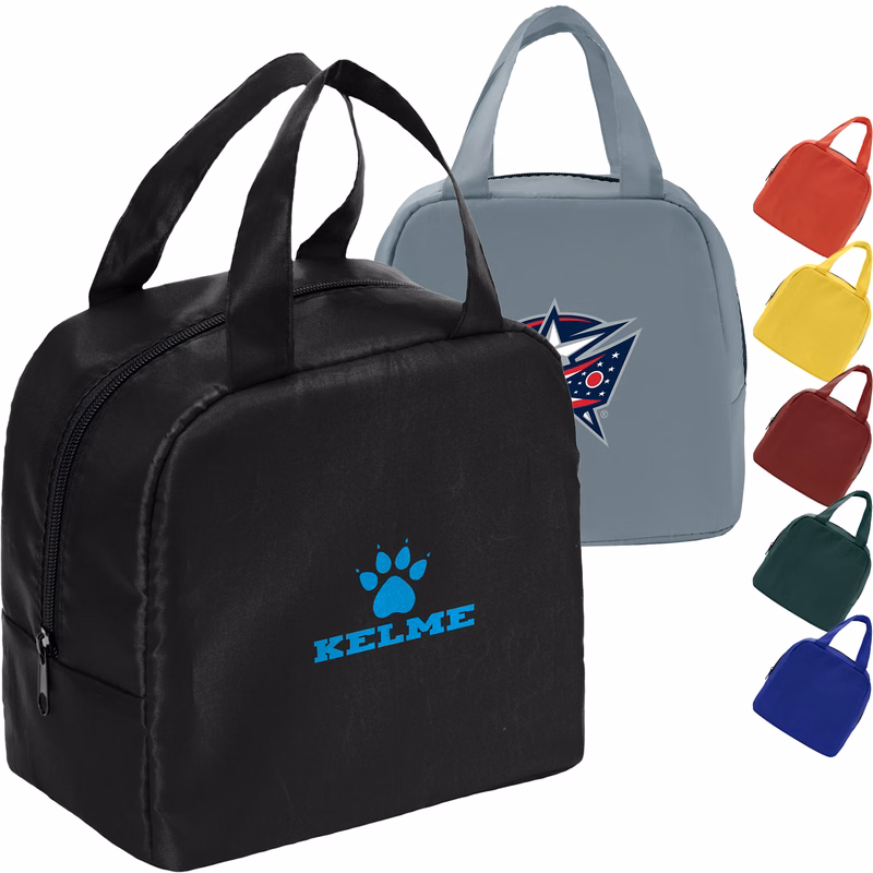 210D Two Handle Lunch Bag w/ Zipper closure