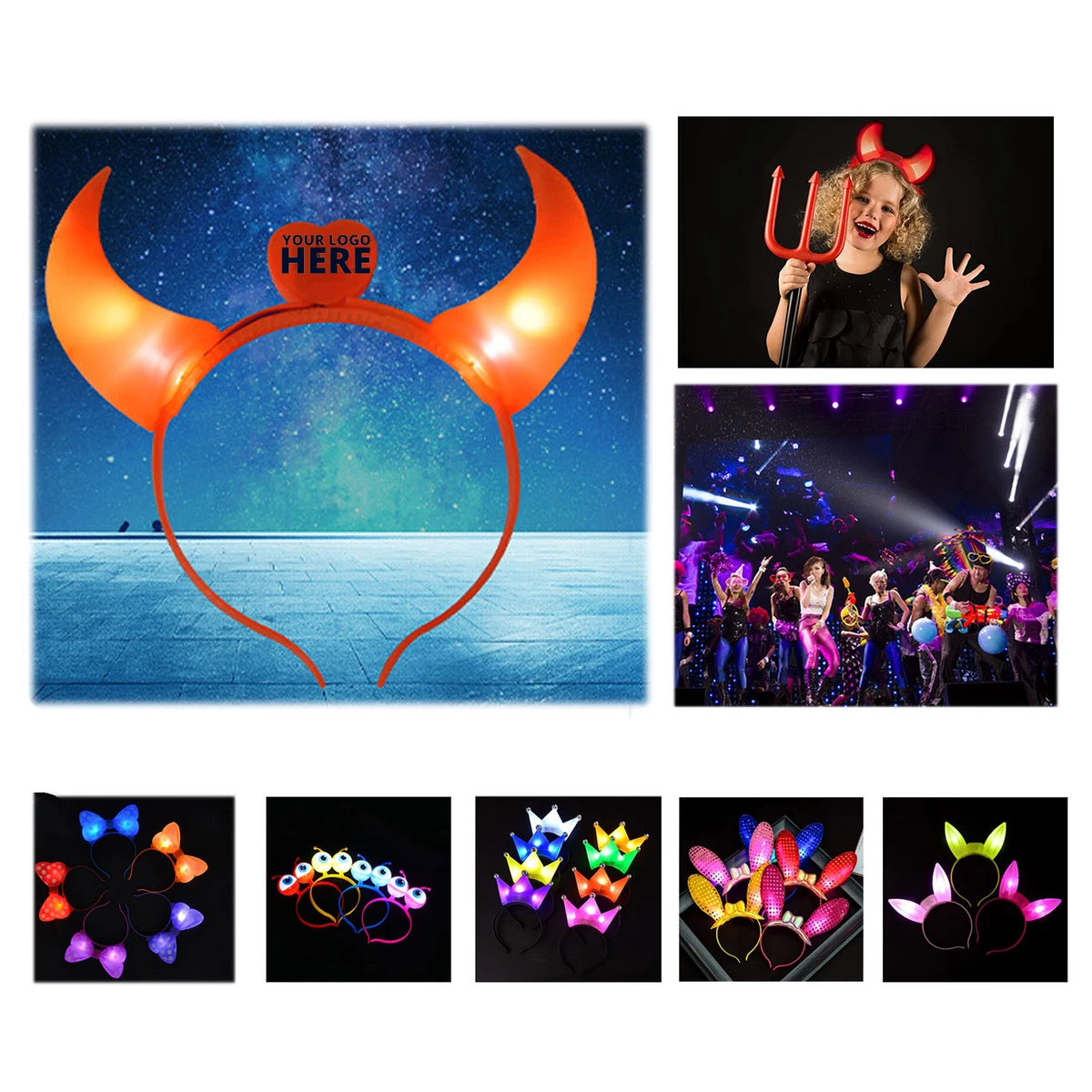LED Light Up Headband 1