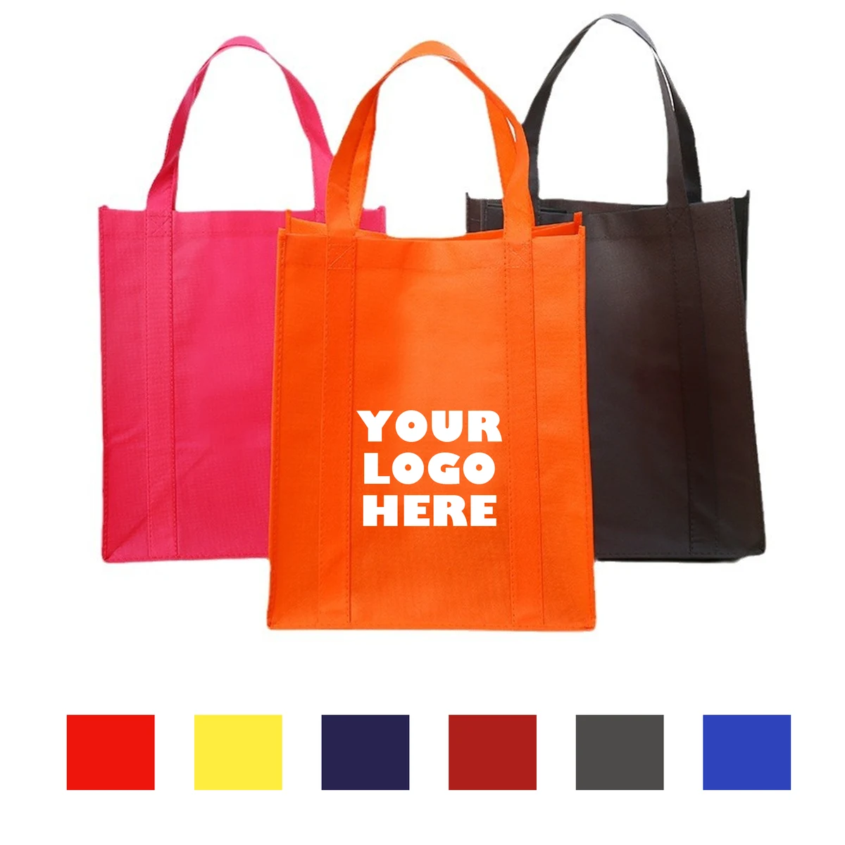 Hand-Held Integrated Non-Woven Bag 1