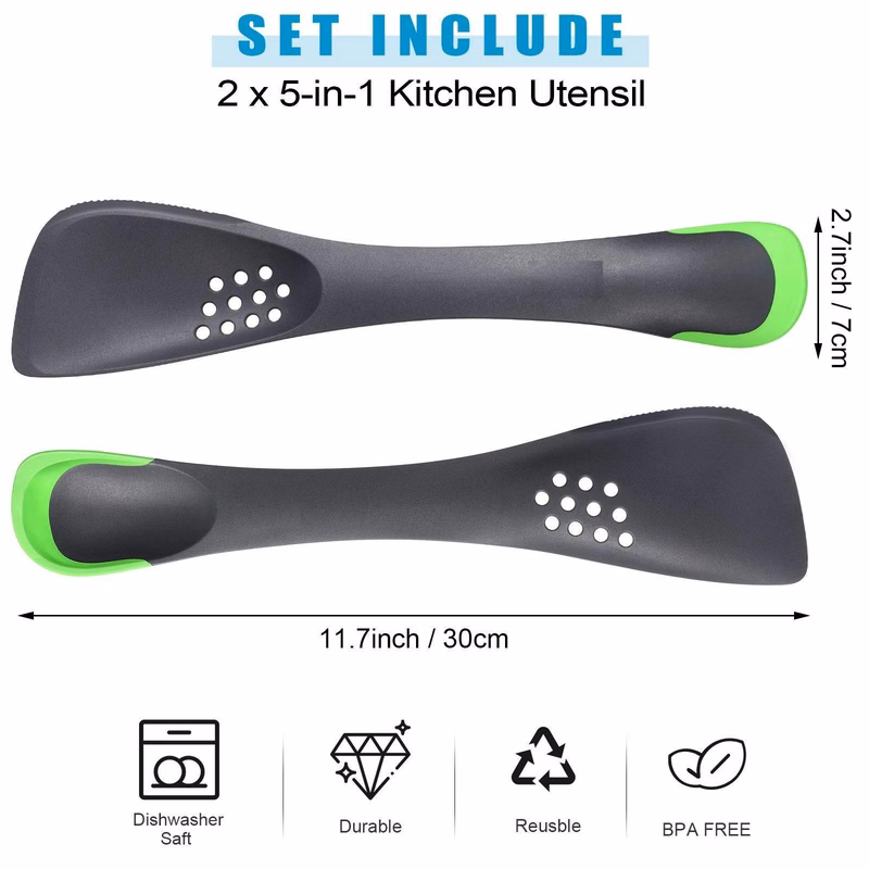 Multifunctional PP Kitchen Utensil & Spatula Tool