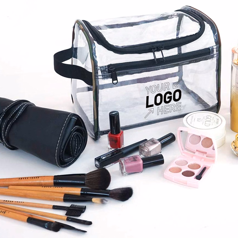 Travel Toiletry Clear PVC Cosmetics Bag
