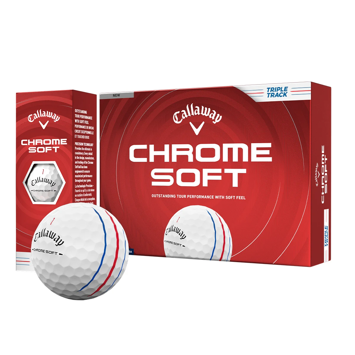 Callaway Chrome Soft Triple Track Golf Balls 1