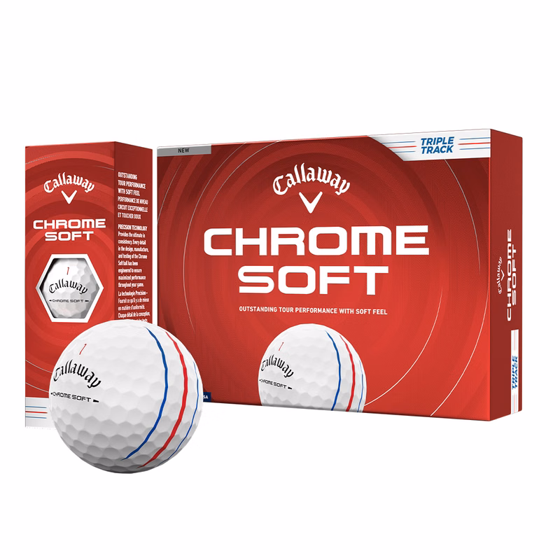 Callaway Chrome Soft Triple Track Golf Balls