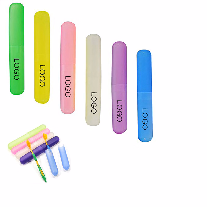 Portable Plastic Toothbrush Case