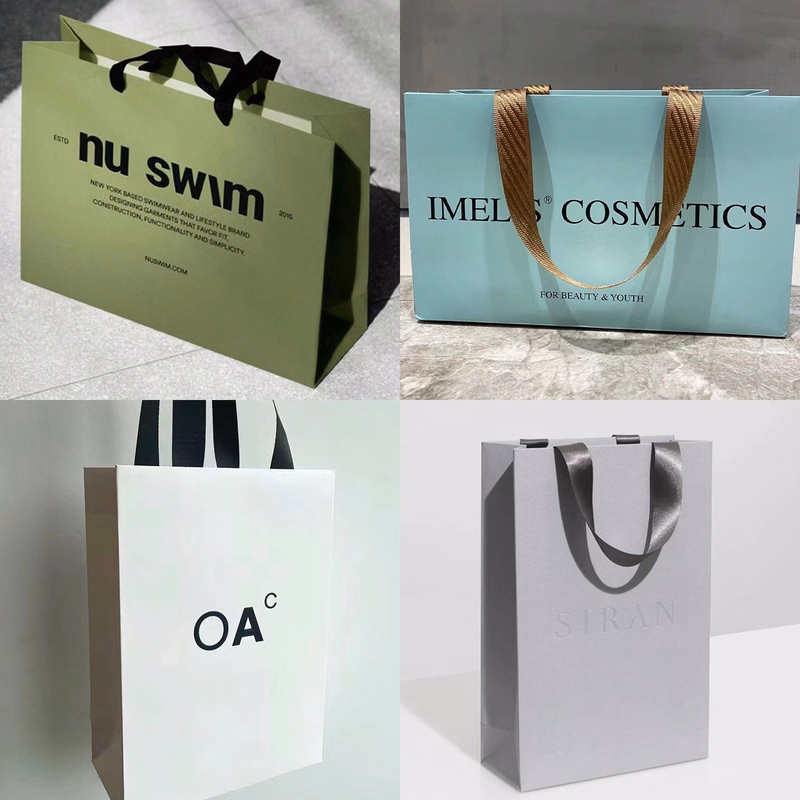 Custom Gloss/Matte Shopping Bags