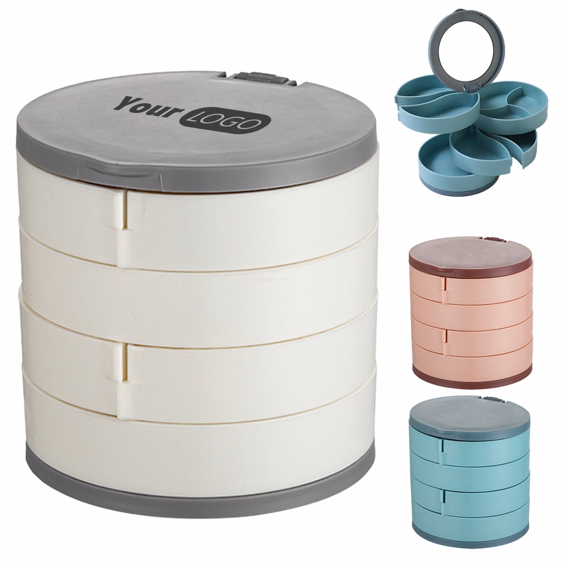 Abs Rotating Multi-Layer Jewelry Box