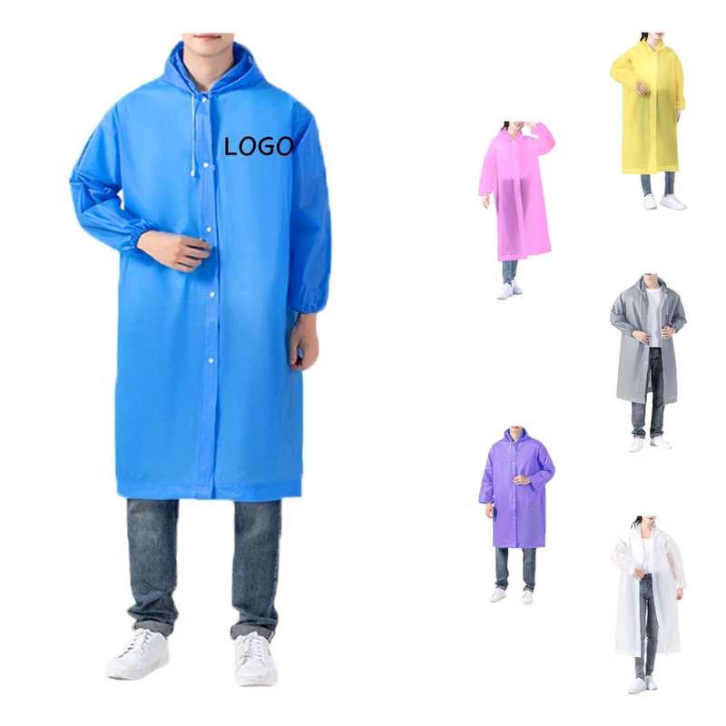 Adult Reusable EVA Raincoat