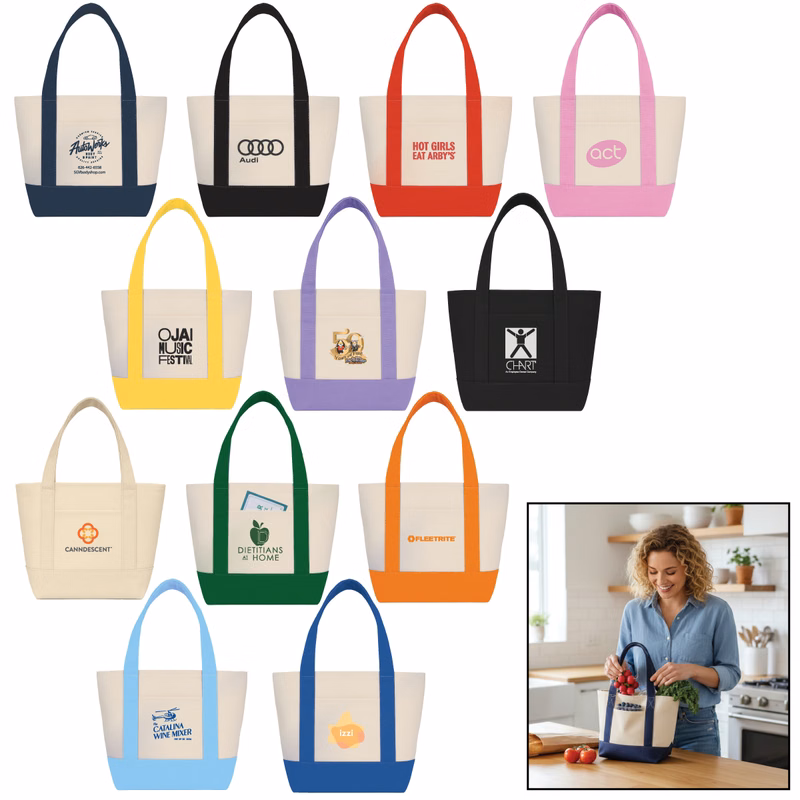 14 oz. Mini TJ Canvas Tote Bag
