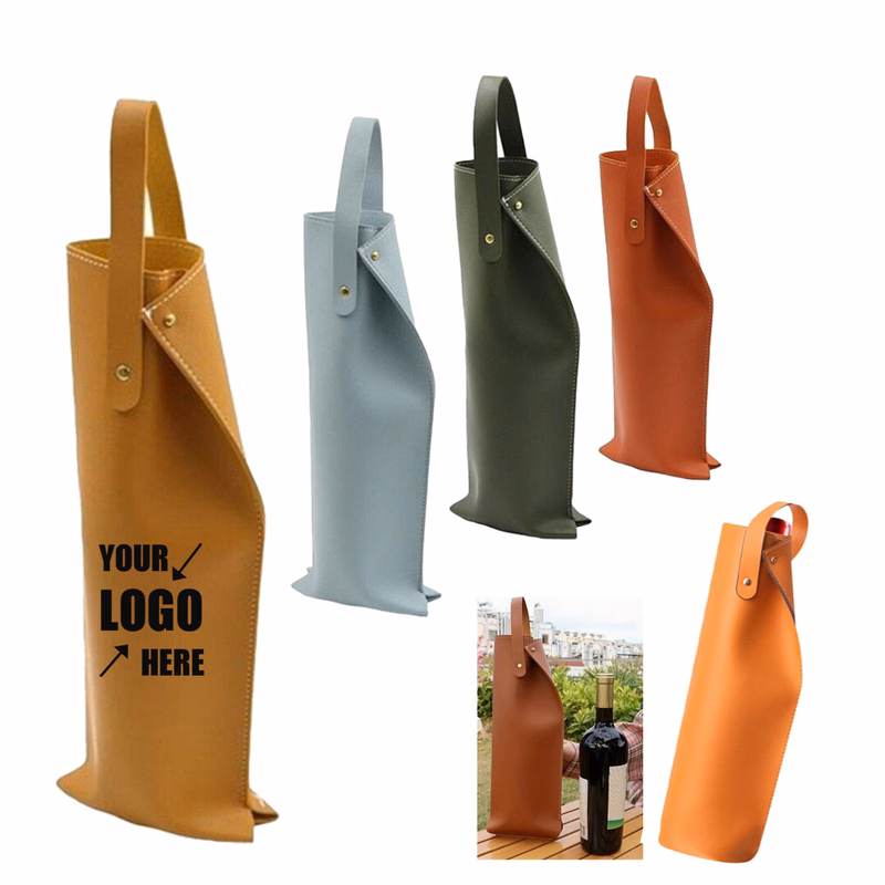 Pu Leather Wine Tote Bag