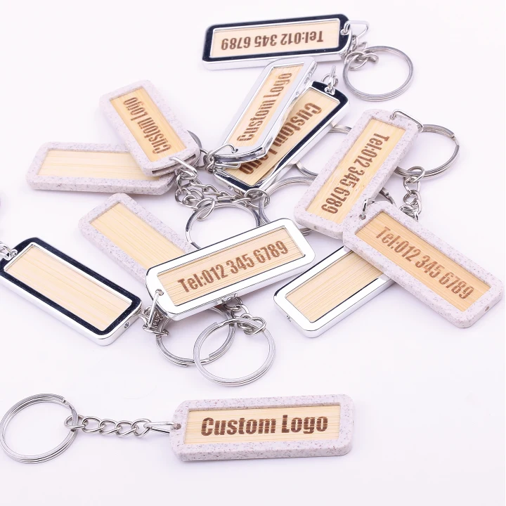 Wheat Straw Keychain 1