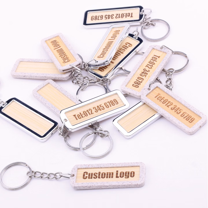 Wheat Straw Keychain