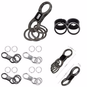 Quick Release Key Chains With 4 Key Rings