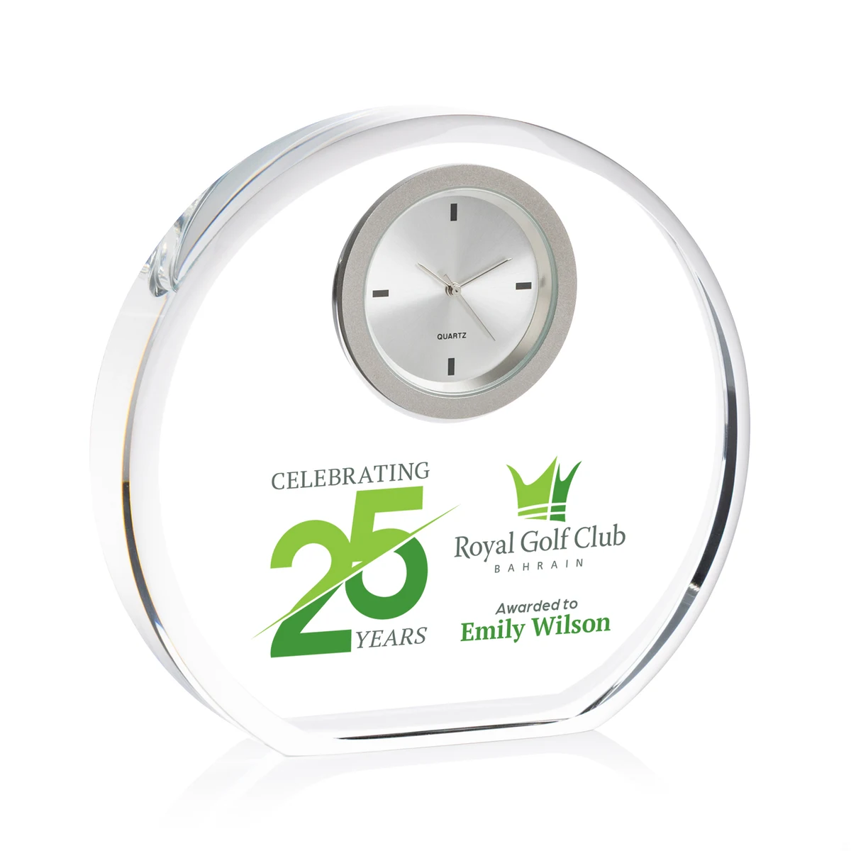 Cranberry VividPrint™ Clock 1