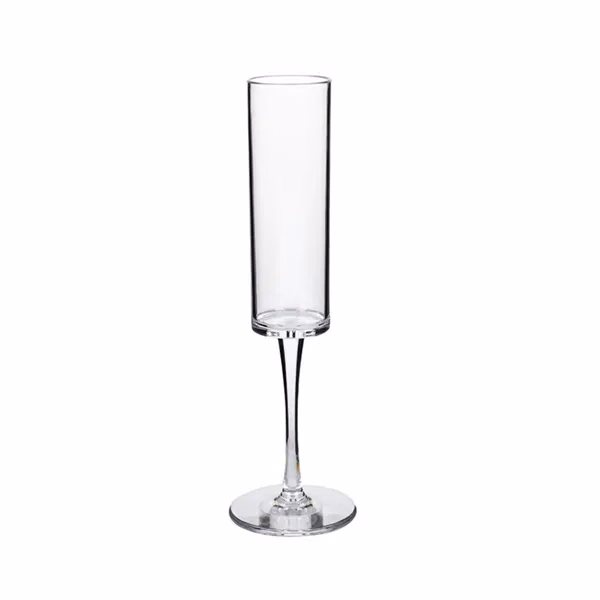 Elegant Plastic Champagne Flutes for Weddings and Events