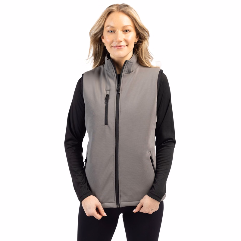 Clique Equinox Insulated Softshell Womens Full Zip Vest