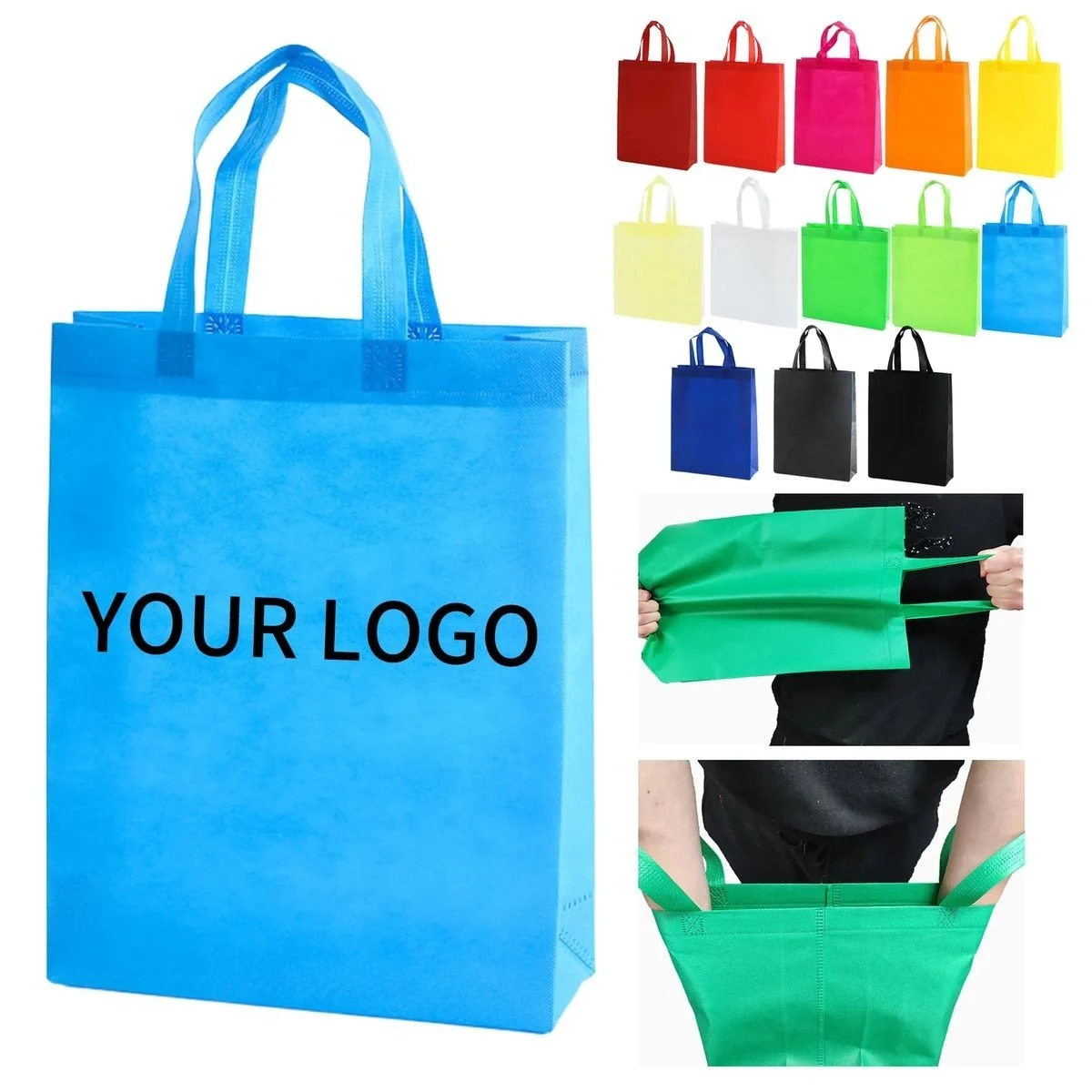 13 Inch Non Woven Shopper Bag Eco Friendly and Practical 1