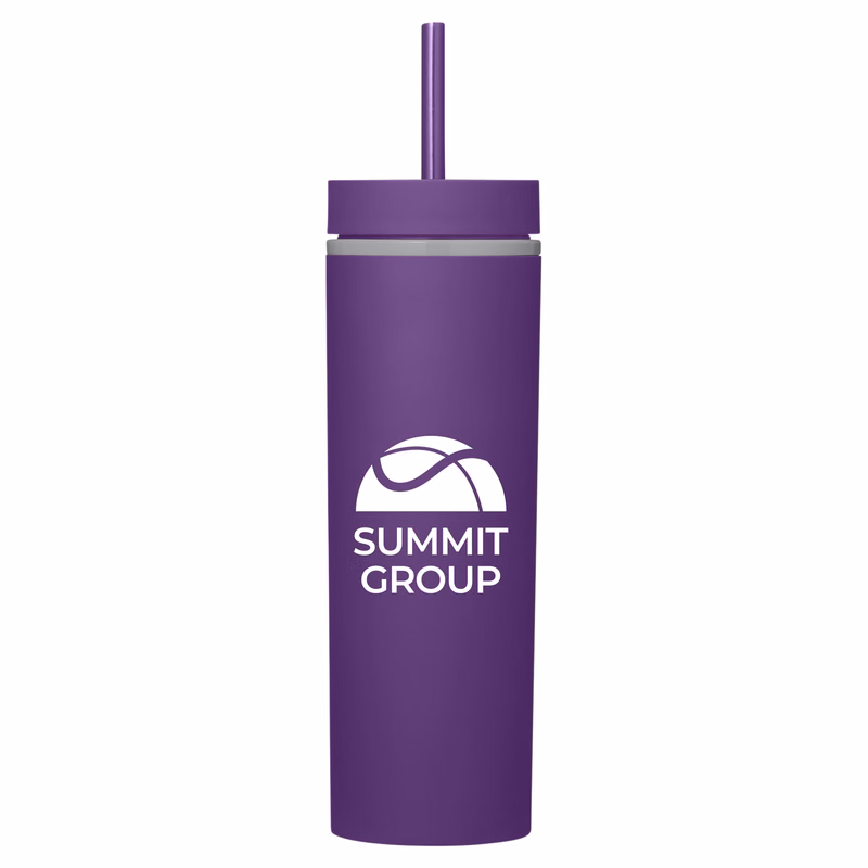 Adventure 16 oz Insulated Tumbler With Straw