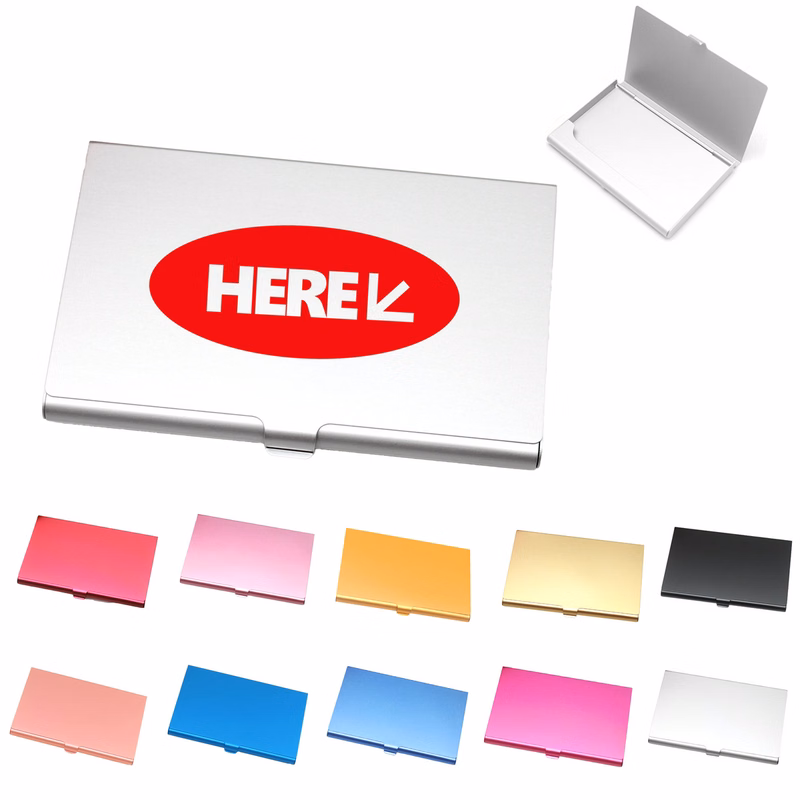 MOQ 50 Aluminum Alloy Business Card Case