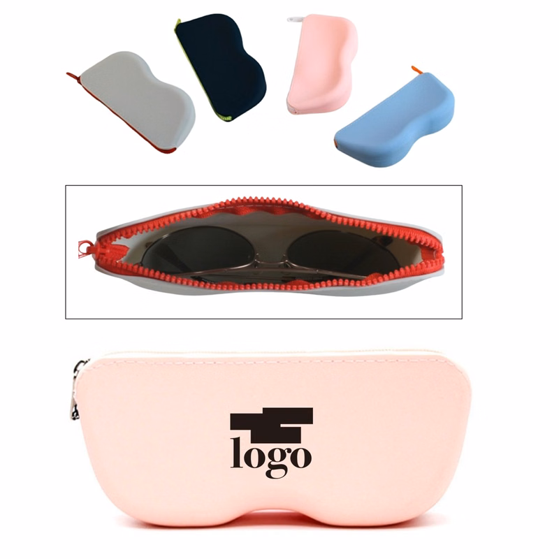 Silicone Zipper Glasses Bag