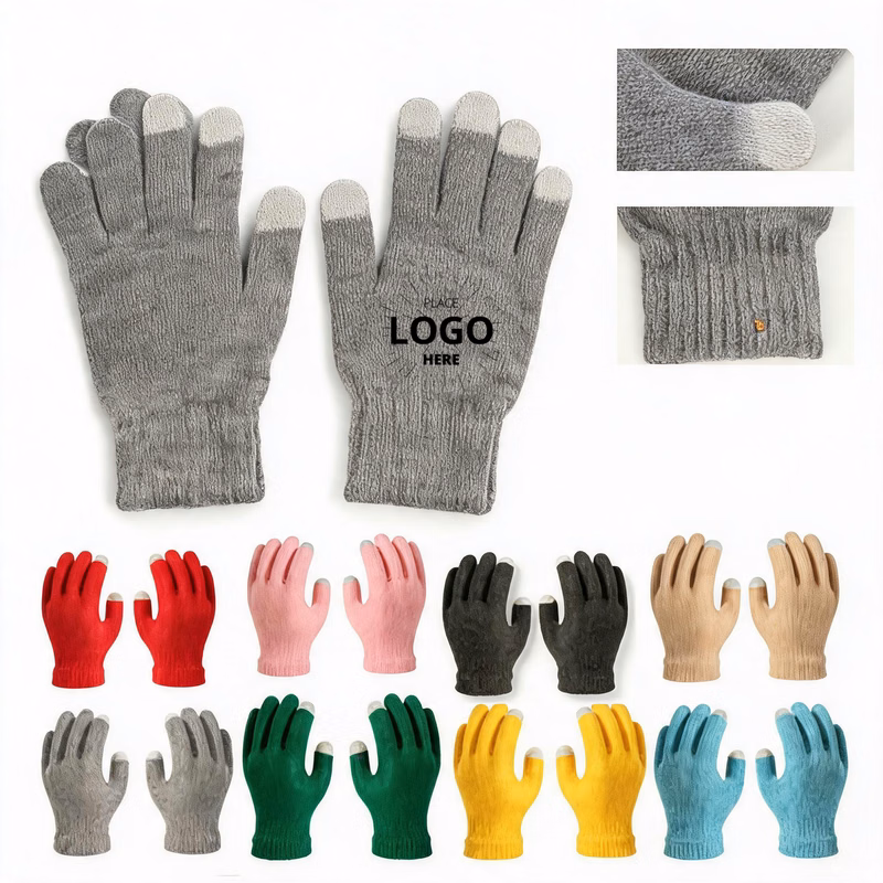 Multi-color Warm Winter Touch Gloves