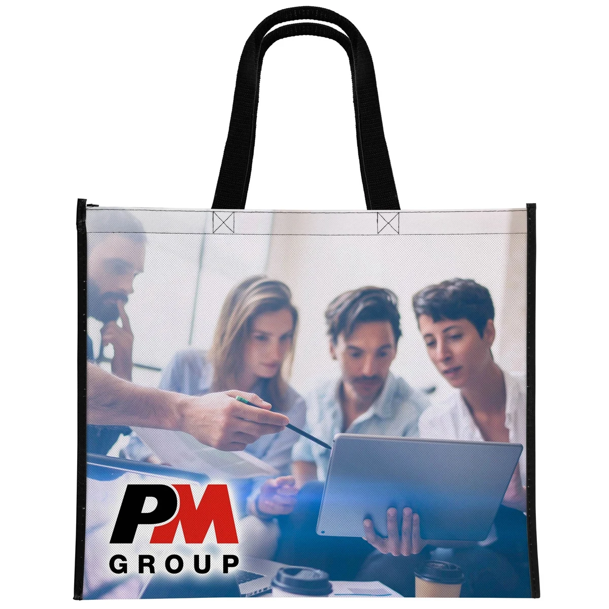 18" x 15" Laminated Full-Color Tote Bag 1