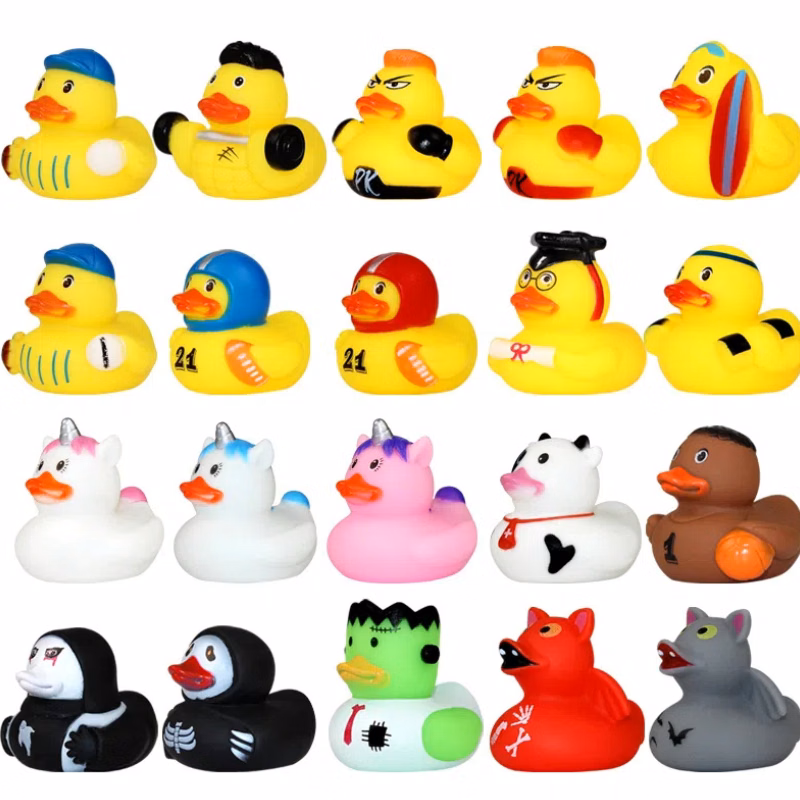 Art Creativity Assortment Rubber Duck Toy Duckies for Kids