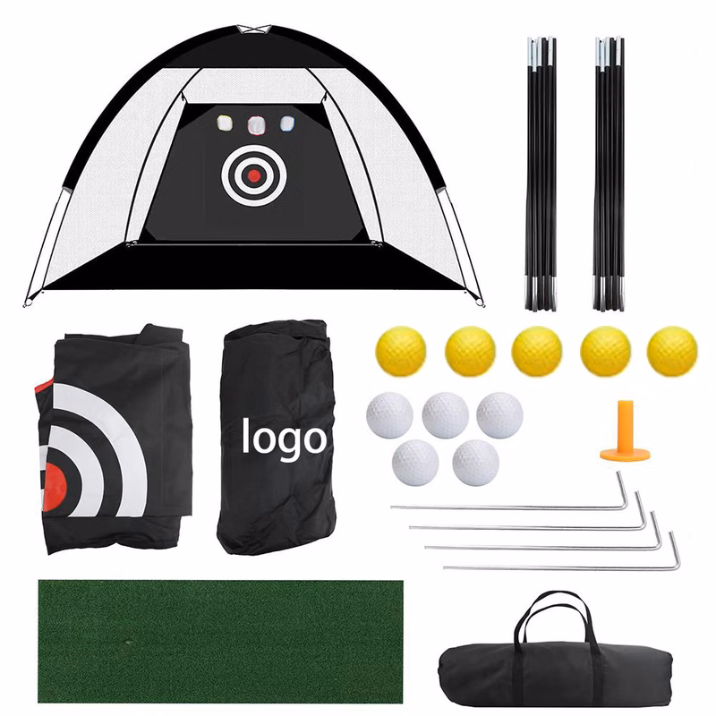 Indoor Golf Practice Net 3M - Portable Golf Training Kit