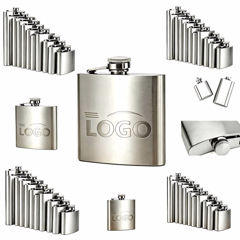 5oz Stainless Steel Pocket Hip Flask