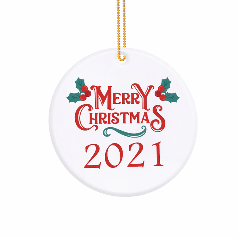 Decorative Ceramic Ornament For Christmas