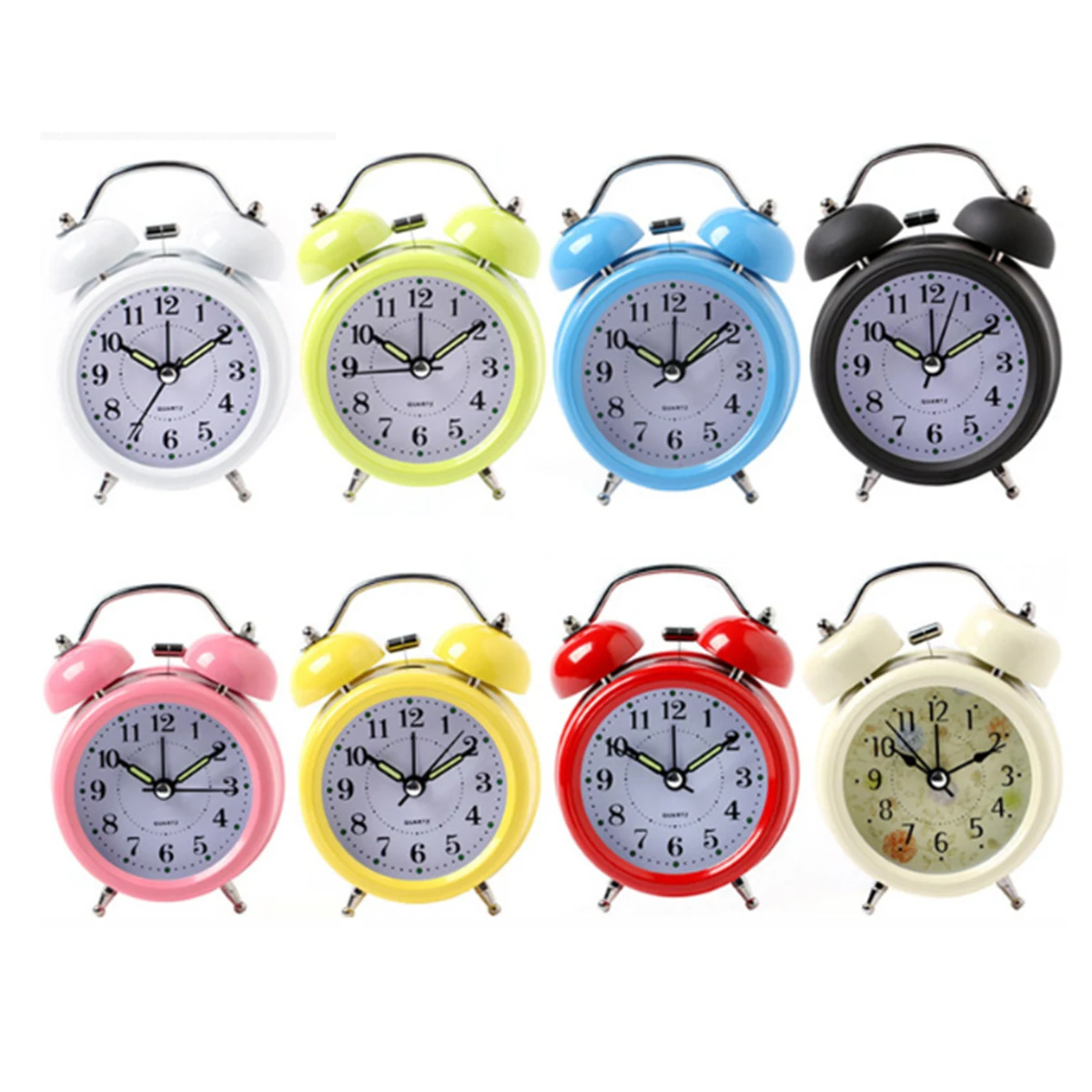 Metal Loud-Sound Quiet Bell Alarm Clock 1