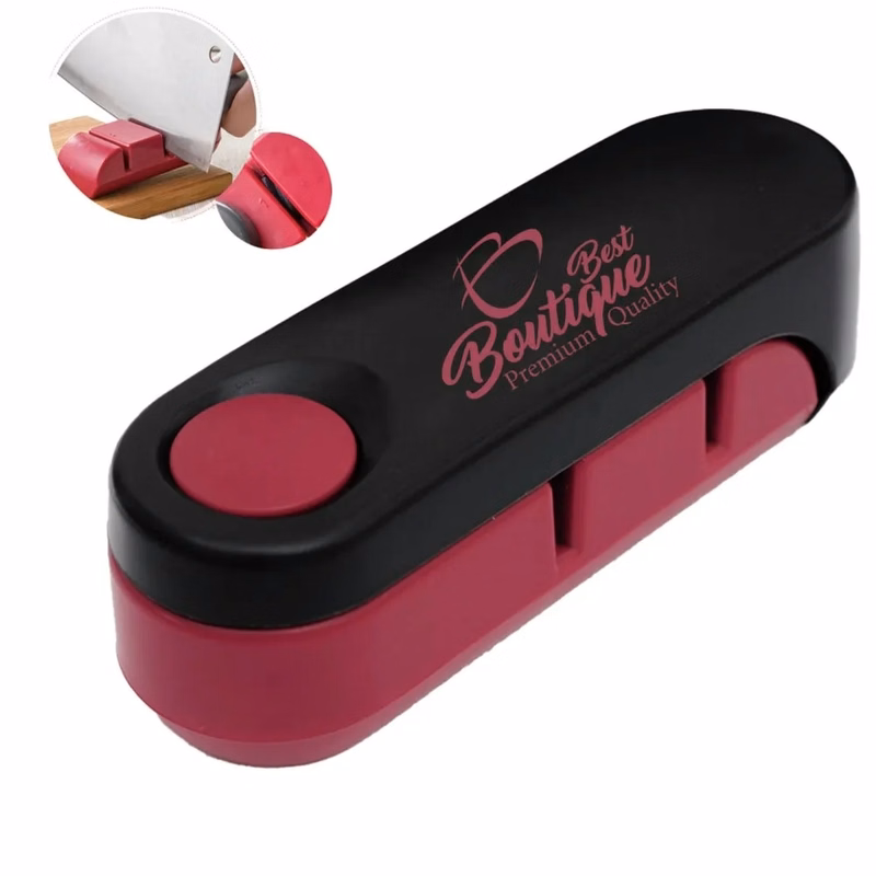 Foldable Portable Knife Sharpener with two sharpening slot