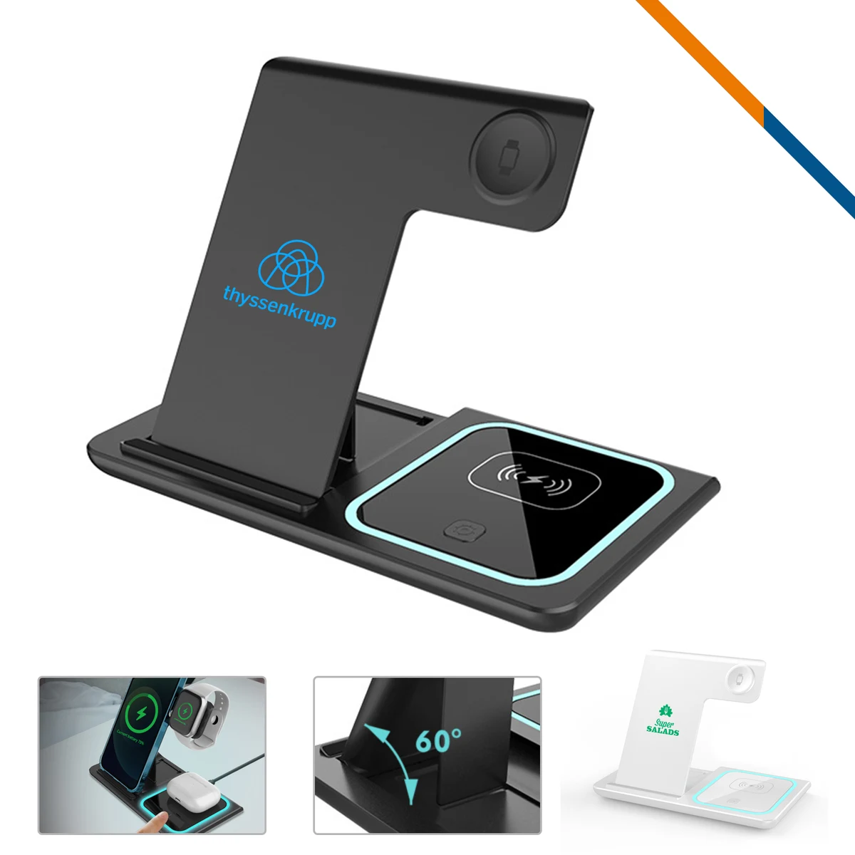 Cellap 3in1 Wireless Fast Charging Bracket 1