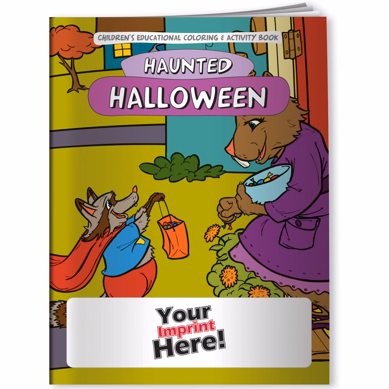 Coloring Book - Halloween Haunted Holiday