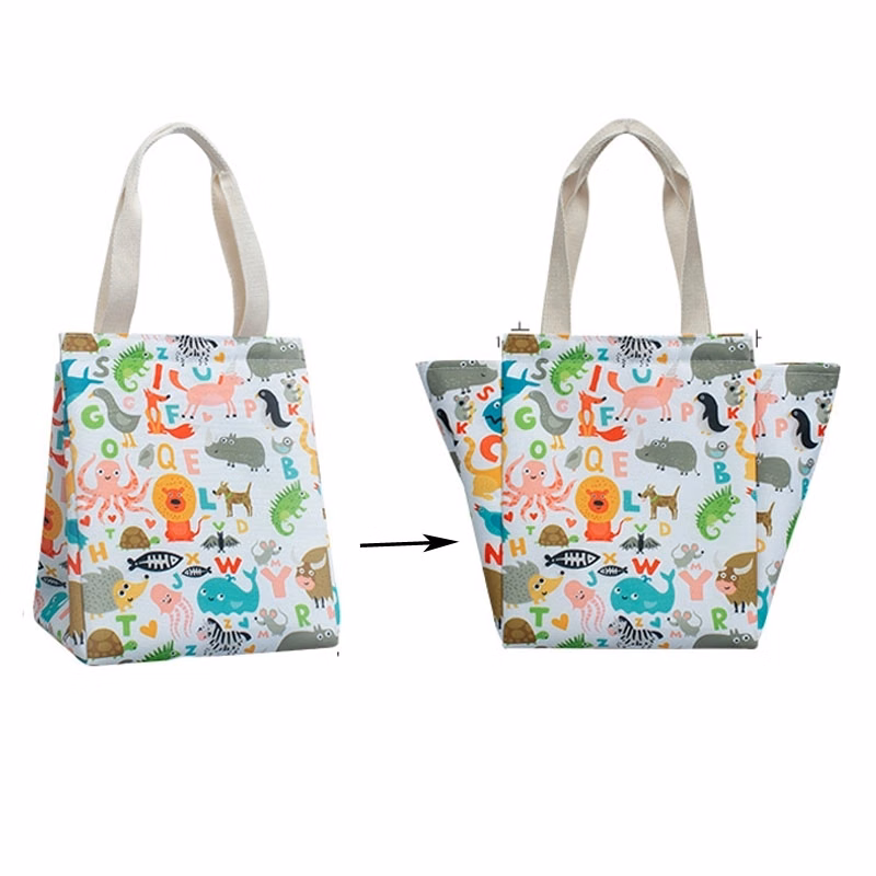 Custom Lunch Tote with Internal Pocket