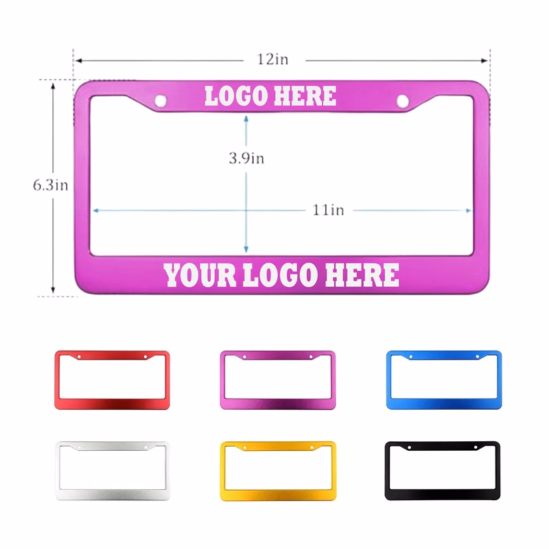 Aluminum License Plate Frames